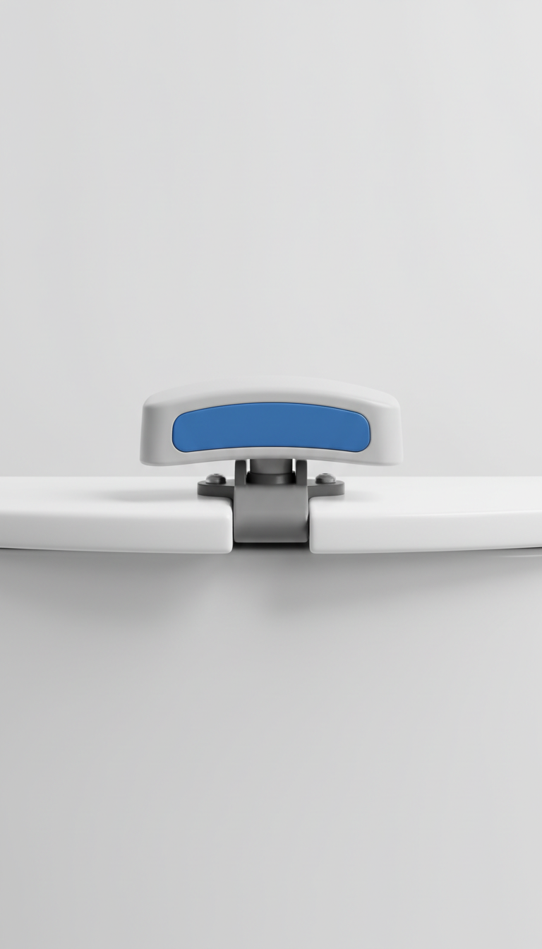 Toilet seat lifter cobalt accent